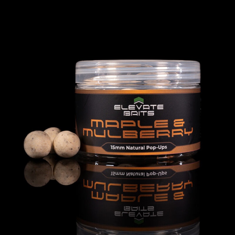Elevate Baits Maple & Mulberry 15mm Pop-Ups