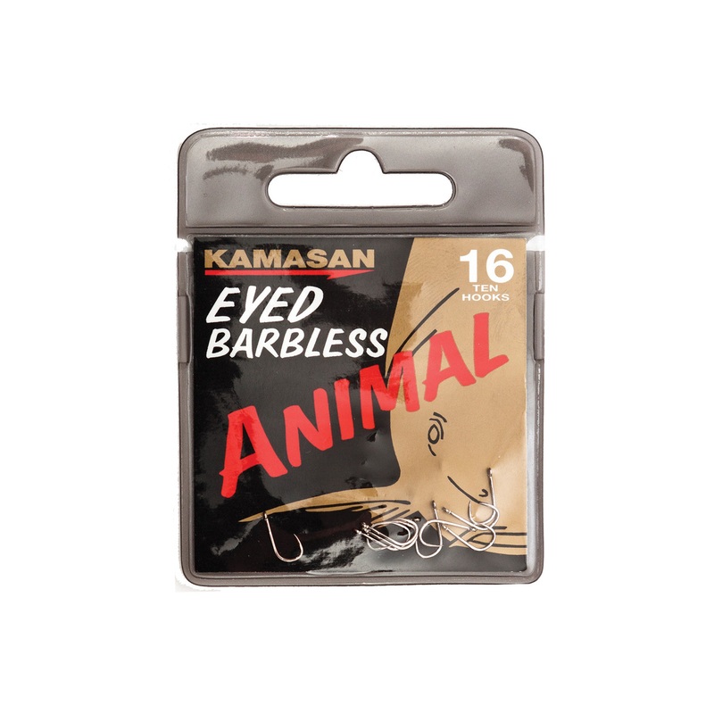 Kamasan Animal Eyed Barbless Hooks