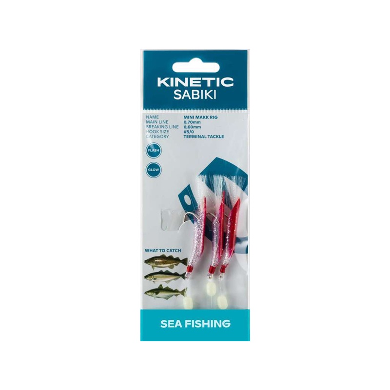 Kinetic Sabiki Mini Makk Rig