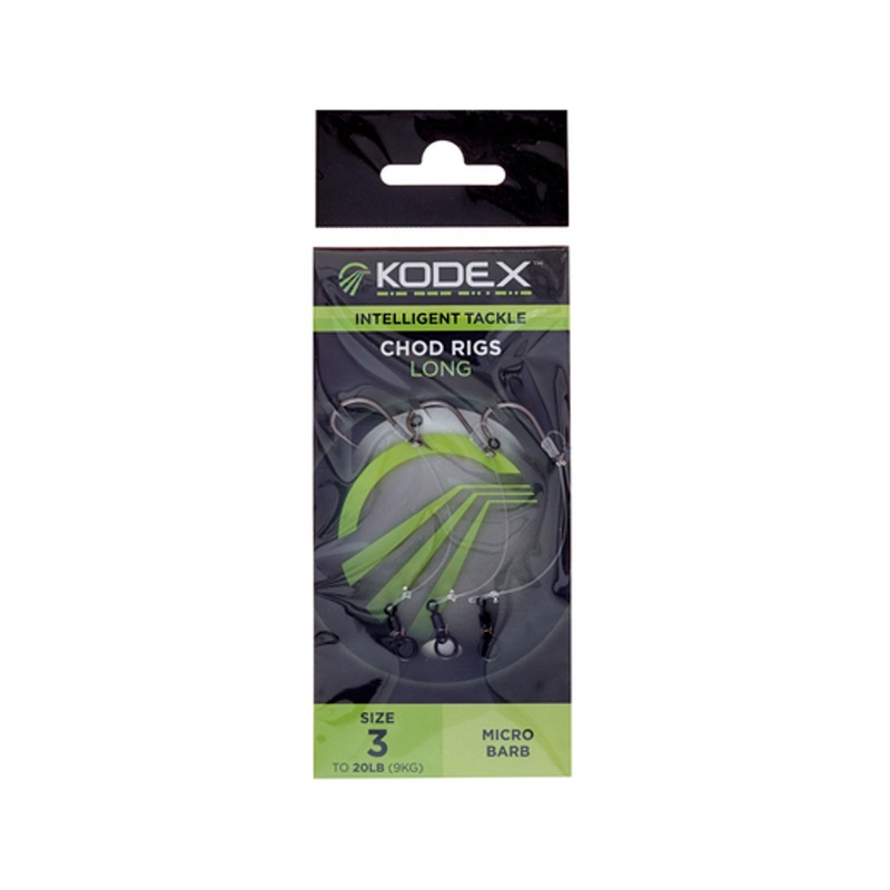 Kodex Long Chod Rigs - Microbarb