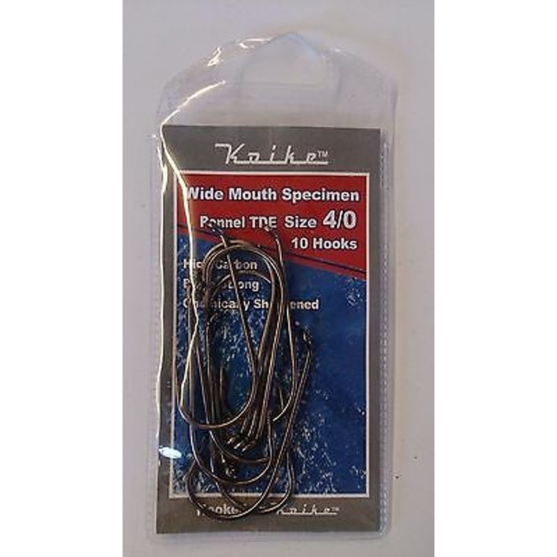 Koike Wide Mouth Specimen Pennel TDE Hooks