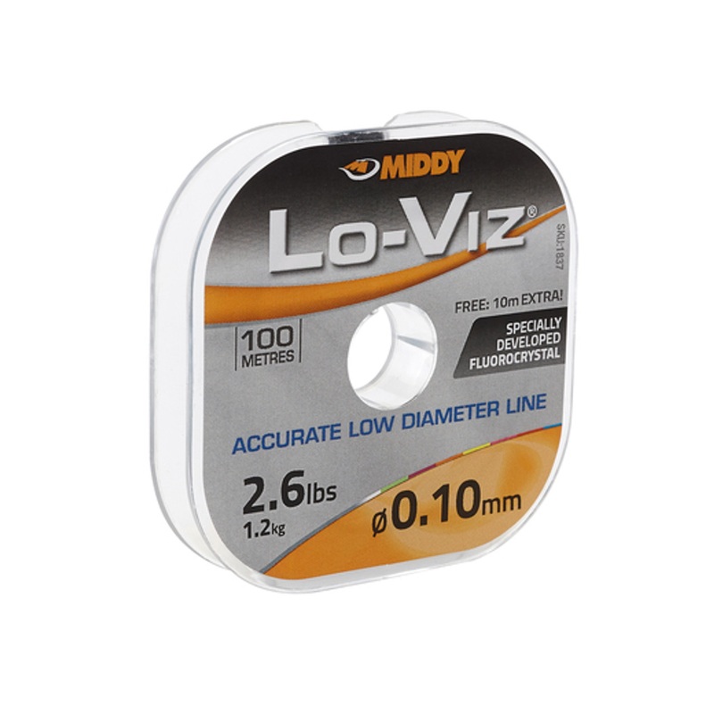 Middy Lo-Viz 2.6lb Fluorocrystal Line