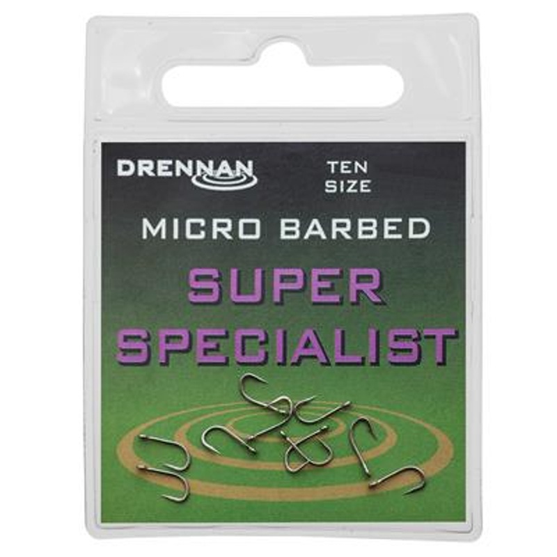 Drennan Micro Barbed Super Specialist Hooks