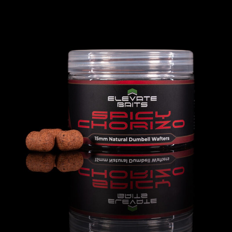 Elevate Baits Spicy Chorizo 15mm Dumbell Wafters