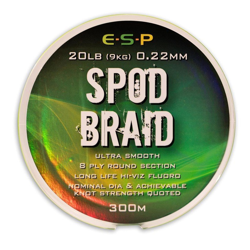 ESP Hi-Viz Fluoro Green Spod Braid