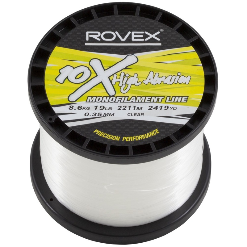 Rovex 10X High Abrasion 19lb Line (1/4kg Spool)