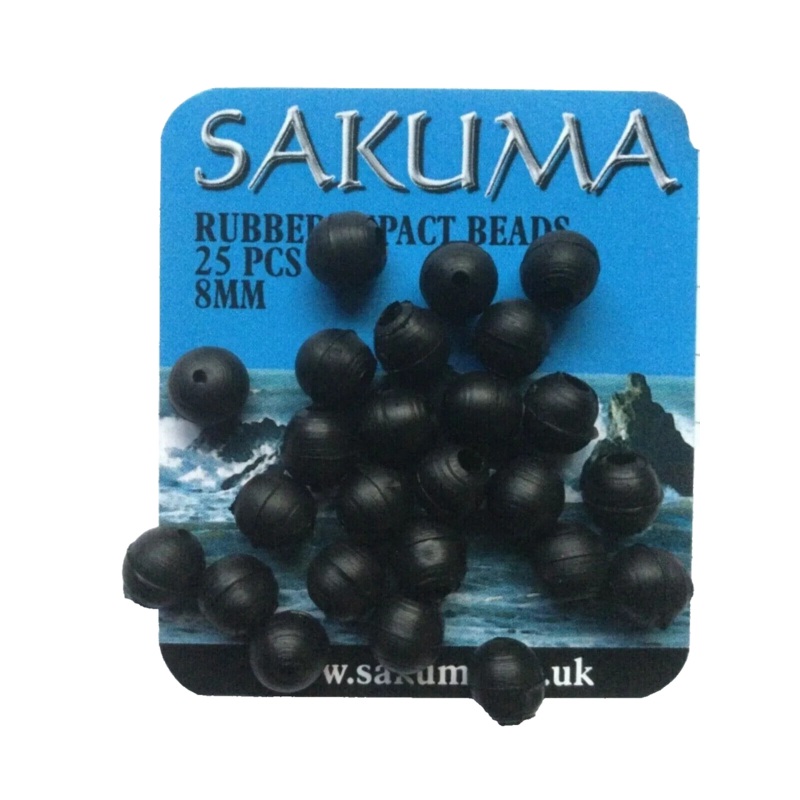 Sakuma 8mm Rubber Impact Beads