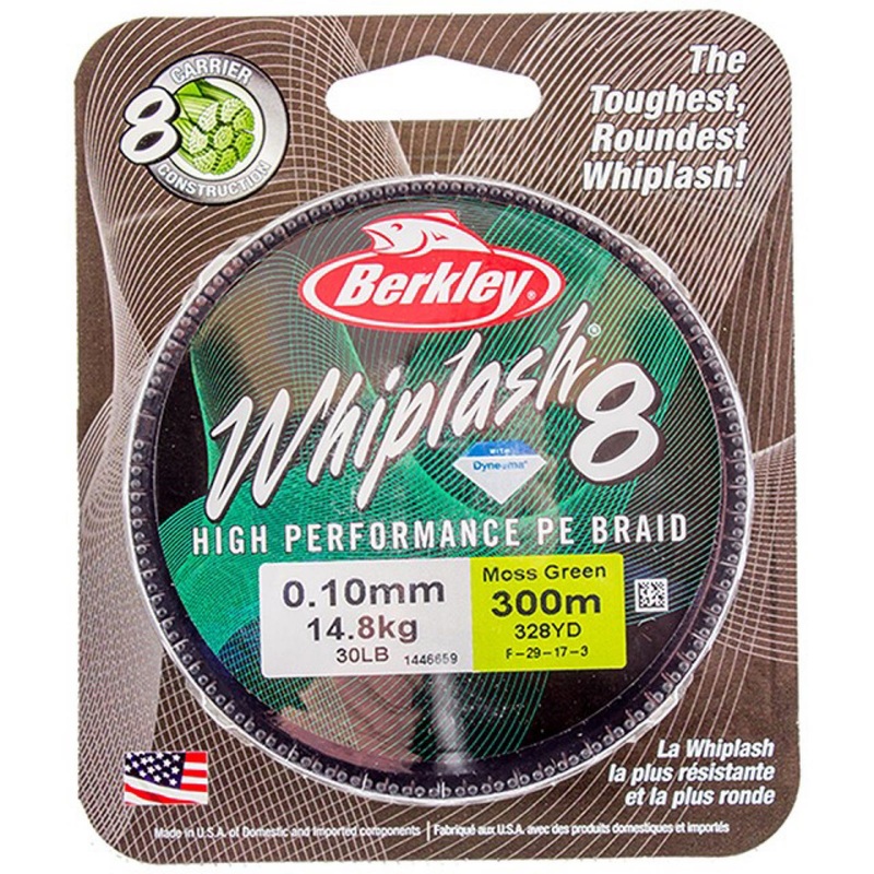 Berkley Whiplash 8 Green Braid