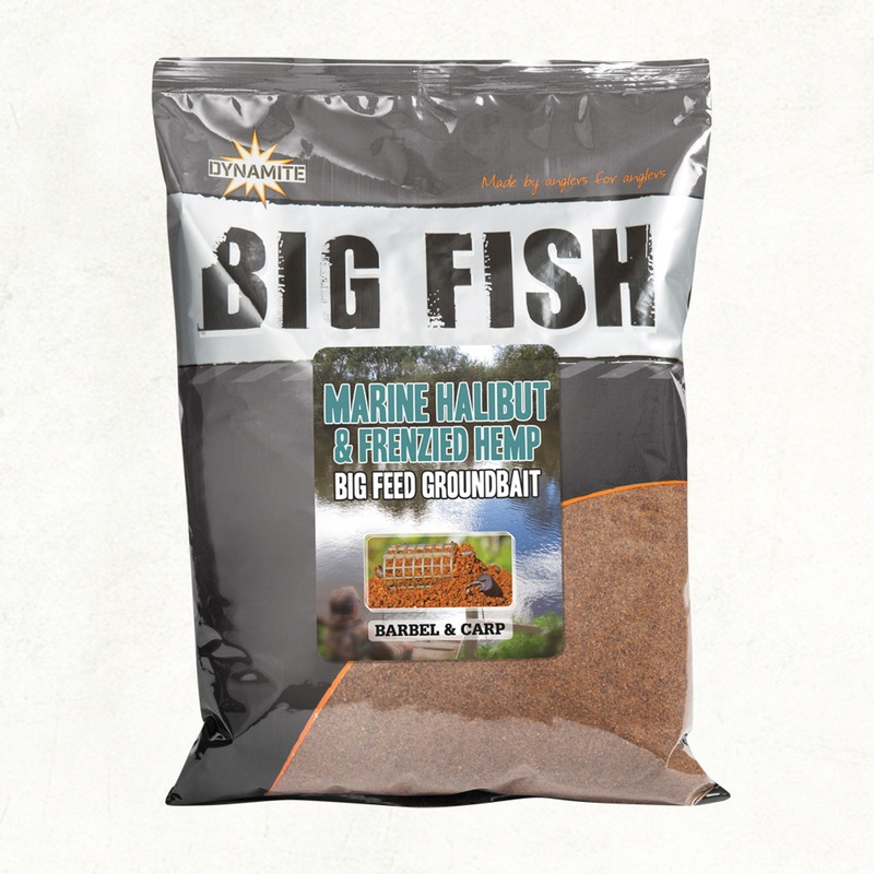 Dynamite Big Fish Marine Halibut & Frenzied Hemp Groundbait