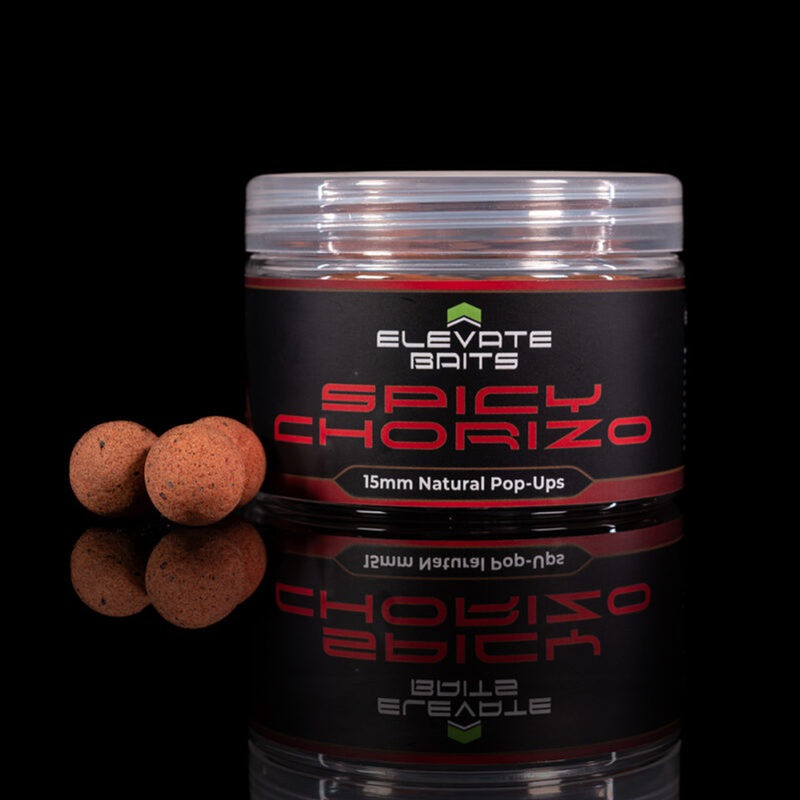 Elevate Baits Spicy Chorizo 15mm Pop-Ups
