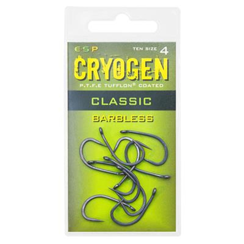 ESP Cryogen Classic Barbless Hooks