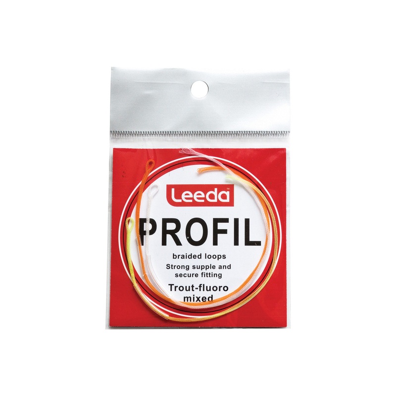 Leeda Profil Fluro Braided Loops