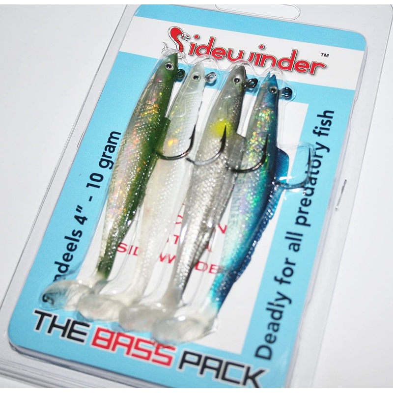 Sidewinder Bass Pack Sandeels