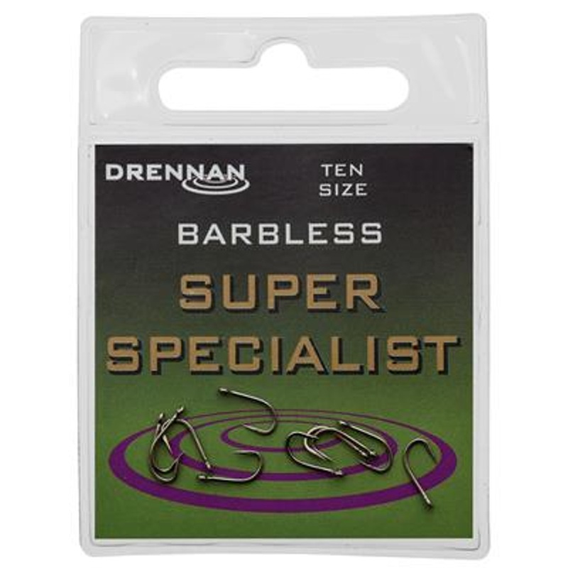Drennan Barbless Super Specialist Hooks
